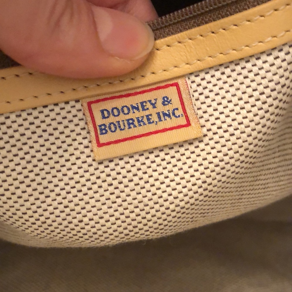 Dooney and Bourke Medium Light Blue Shopper - Picture 7 of 8